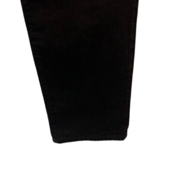 J Brand | Black Jules Straight Leg High Rise Denim Jeans Size 32 - Picture 4 of 11